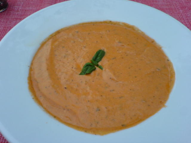 Tomatensuppe geröstet