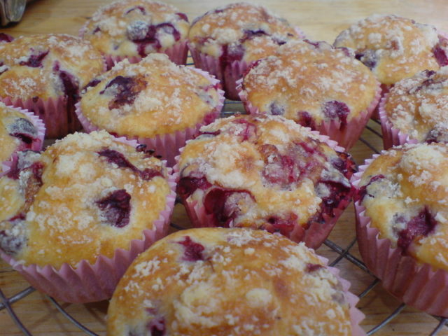 Cranberry-Parmesan-Muffins aus dem Muffinsbuch von Gemma Reece